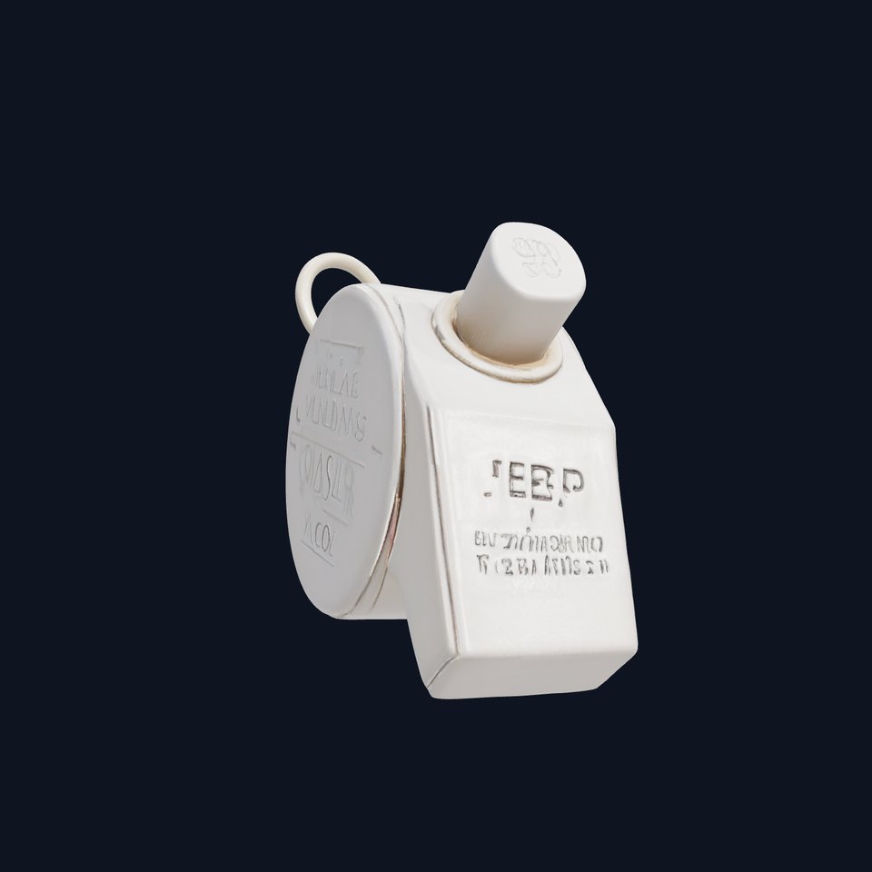 Metal Keychain Model Pack with Engraved Design